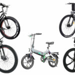 5 verschiedene E-Bikes