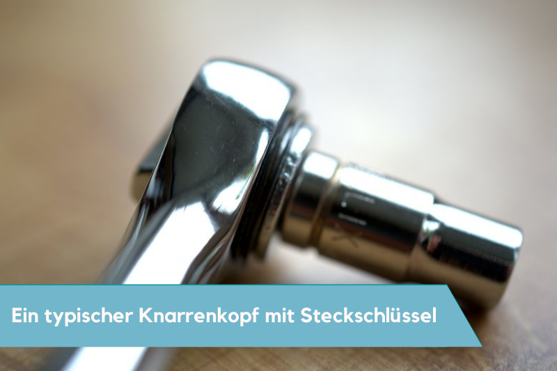 Knarrenkopf mit Steckschlüssel