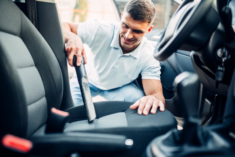 Auto Polsterreiniger Vorbereitung Staubsauger zur Vorbereitung